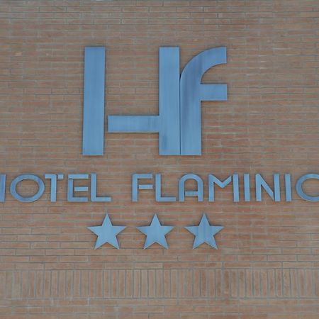 Hotel Flaminio Tavernelle Serrungarina Bagian luar foto